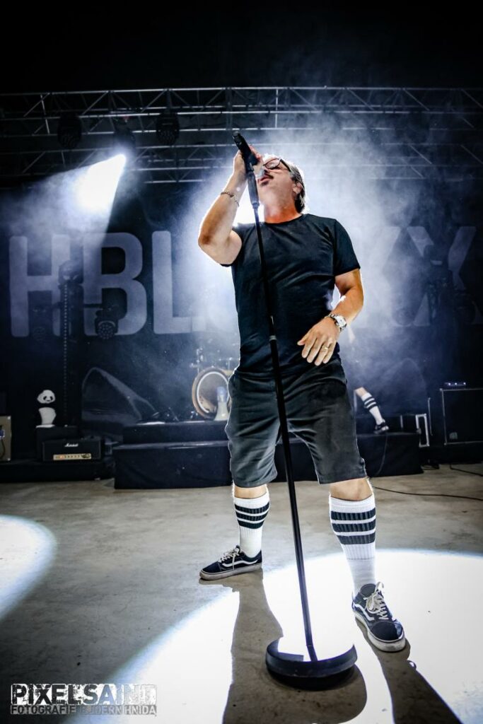 Henning Wehland, Sänger der Band H-Blockx. Fotografiert von Björn Hnida aus Beckum